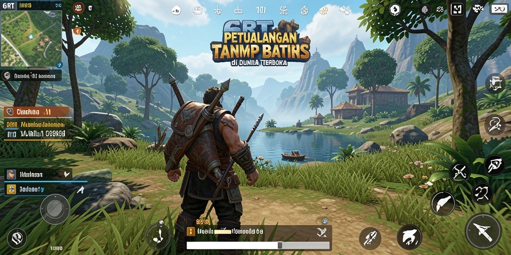 Tampilan gameplay yang memukau dalam dunia Open World 6RT.
