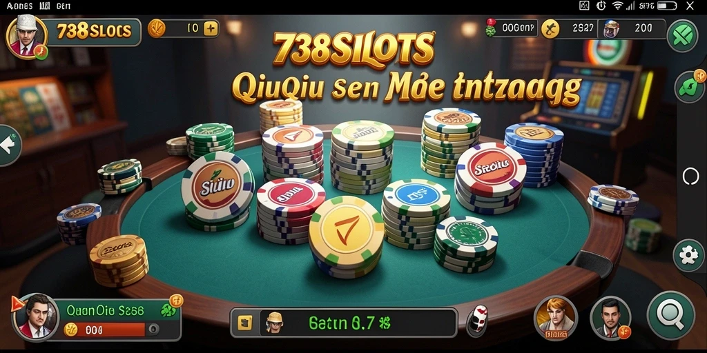 Gameplay menarik dari 738SLOTS saat bermain QiuQiu.