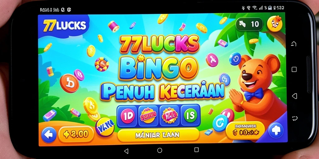 Tampilan screenshot gameplay Bingo yang seru.