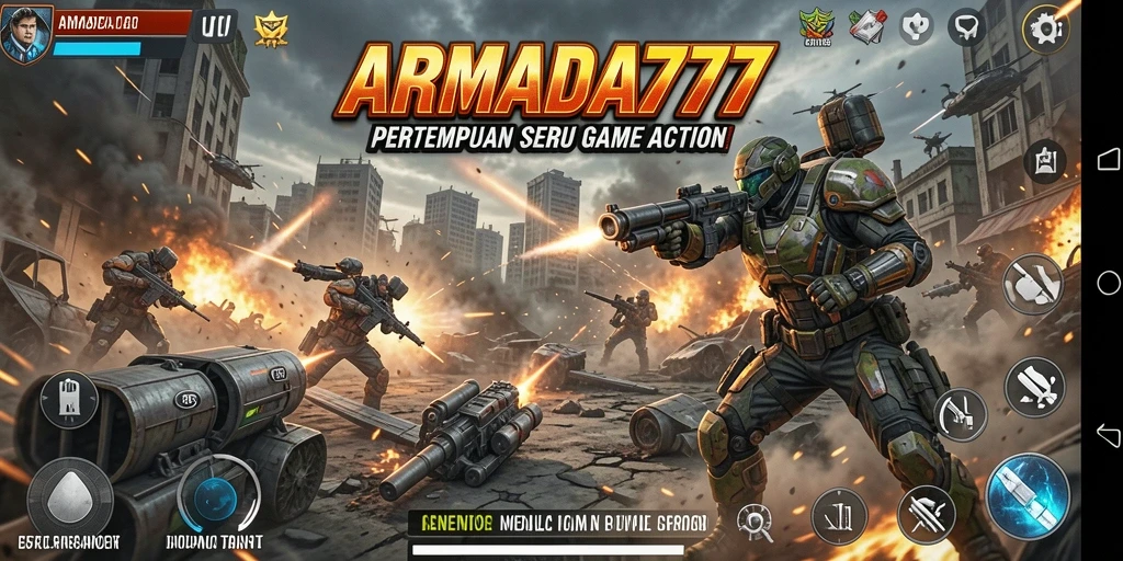 Tangkapan layar gameplay yang menampilkan aksi seru dalam pertempuran.