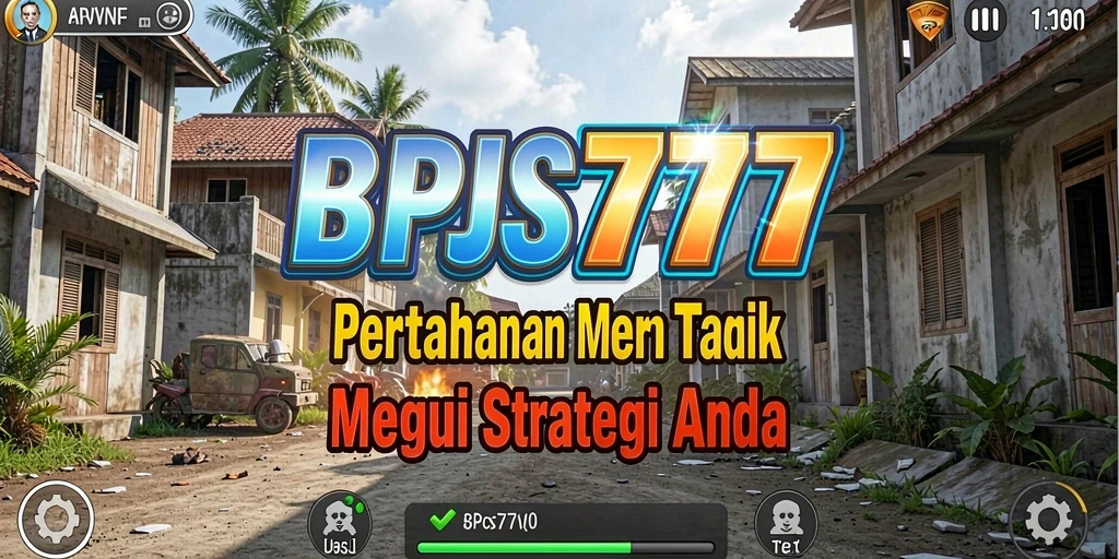 Tampilan gameplay menara pertahanan yang seru di BPJS777.