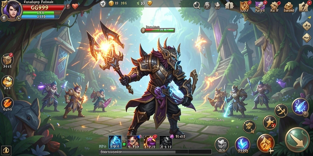 Tampilan gameplay GG999 yang menarik dan interaktif.