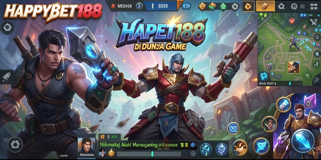 Tangkapan layar <strong>HAPPYBET188</strong> menampilkan pertarungan seru dan grafis menakjubkan.