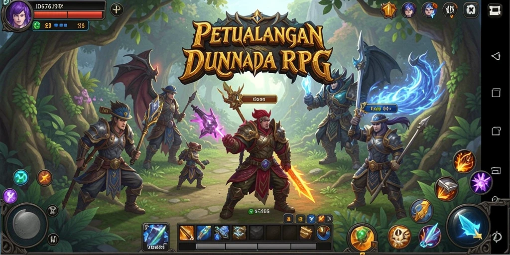 Gameplay menarik dari ID6788 yang menampilkan berbagai aksi RPG.