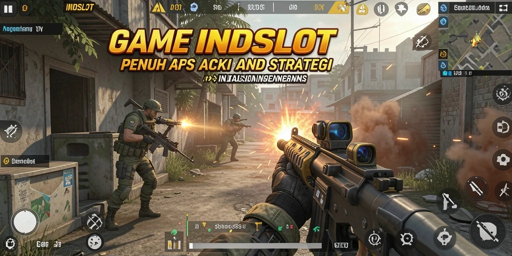 Gameplay menegangkan di INDSLOT, penuh aksi FPS!