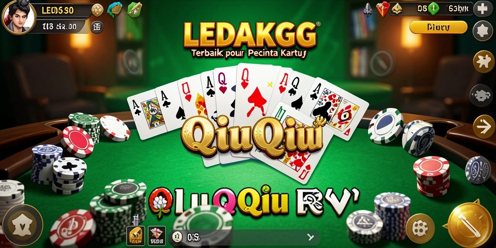 Gameplay QiuQiu yang menarik dan seru di LEDAKGG.