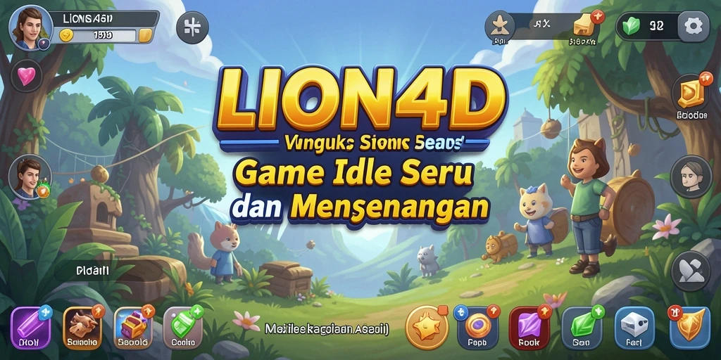 Tampilan gameplay <strong>LION4D</strong> yang menawan dan interaktif.