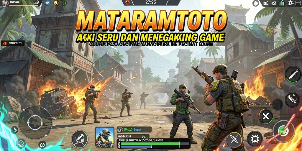 Gameplay seru yang penuh aksi dan tantangan.