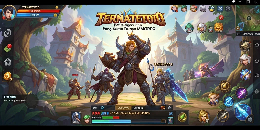 Screenshot gameplay TERNATETOTO dengan petualangan mendebarkan.