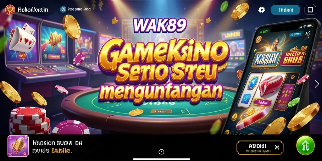 Tampilan gameplay WAK89 yang menarik dan interaktif.