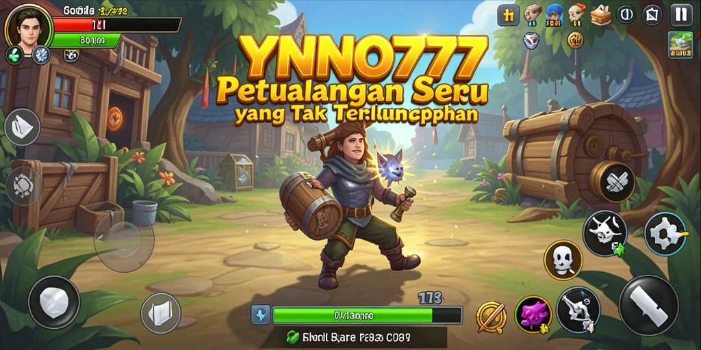 Gameplay seru YONO777 dengan pemandangan yang memukau.
